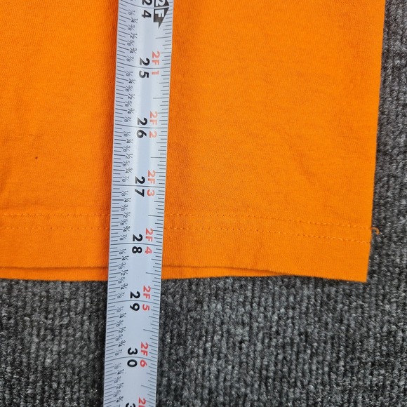 Harley Davidson Graphic T-Shirt Men's L Follow No One Temecula California Orange - Picture 5 of 9